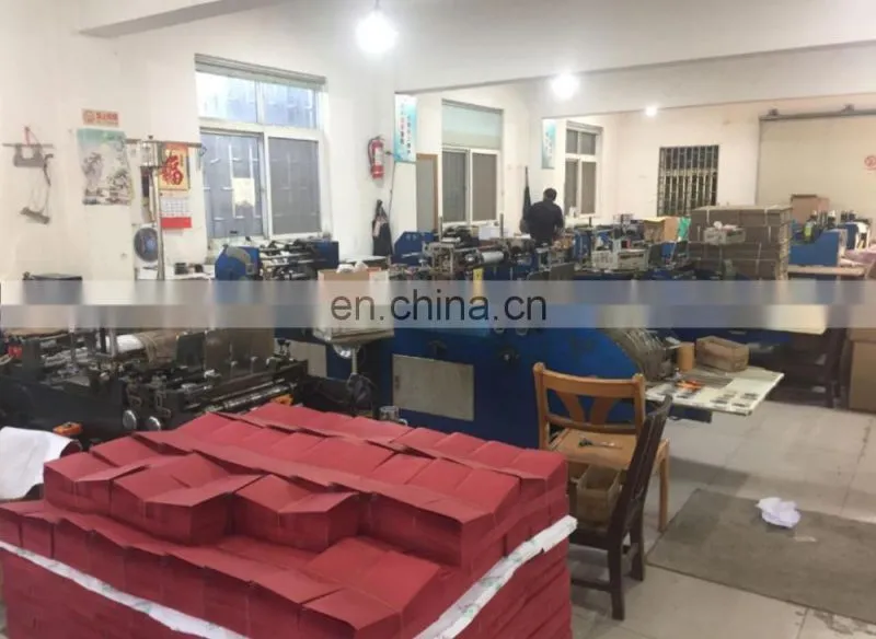 ZF390 Automatic Pocket & Wallet Envelope Making Machine flap coating equipment
