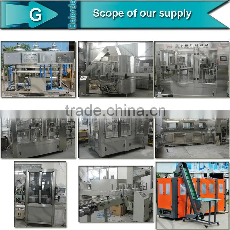 300ml-1250ml glass bottle beer filling machine