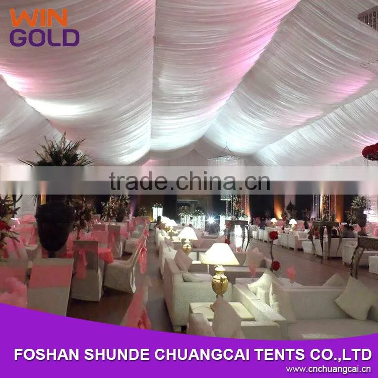 Luxury customized large wedding tent , marquee tent prices for outdoor wedding