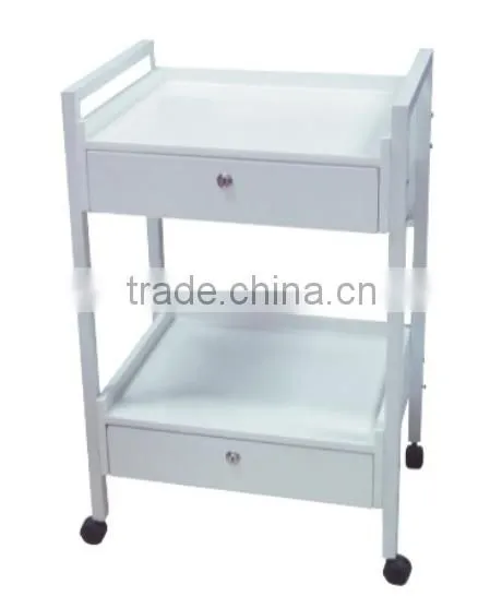 Beiqi supply wooden salon beauty trolley , beauty tool cart