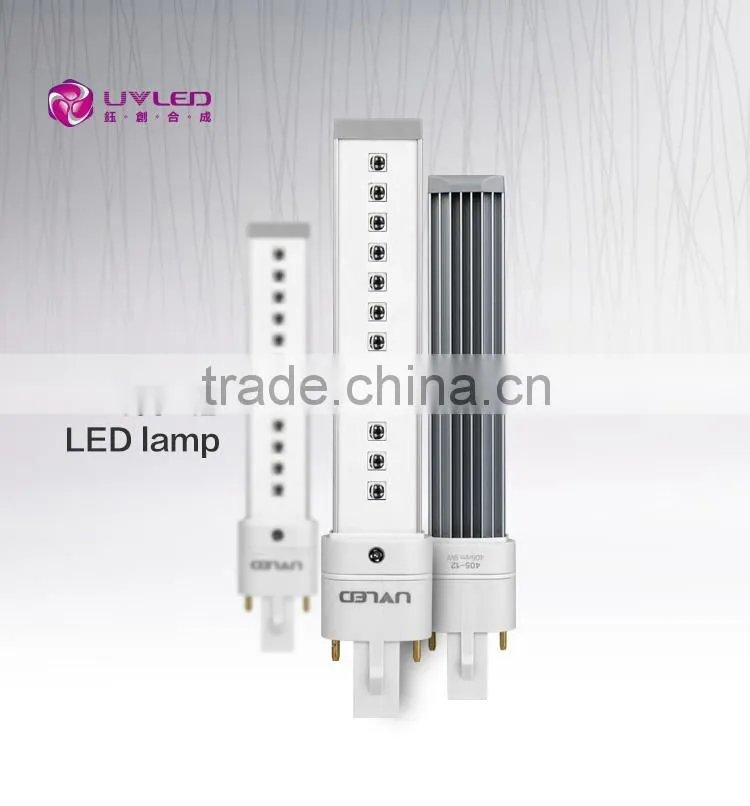 Factory Sale New 405nm 9w nail uv lamp bulb for Nail Art/Nail Curing Replacement for UV Bulb 12s Curing Time 10000h Long Life