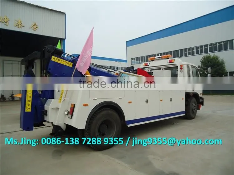 Dongfeng 4x2 rotator tow truck, LHD / RHD under lift wrecker tow trucks 12-16T on sale