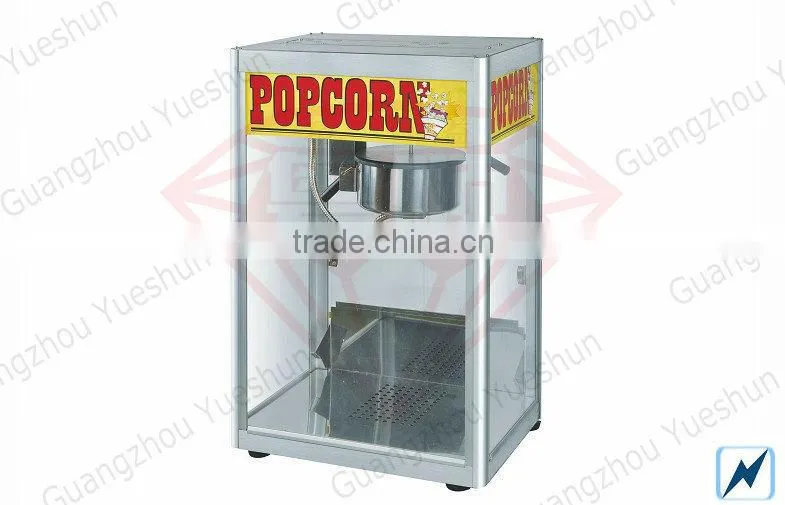 Factory direct hot selling stainless steel pop corn machine