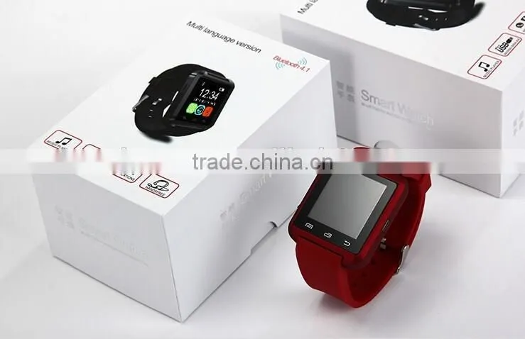 Bluetooth Smart Watch Wrist Watch U8 SmartWatch for Samsung S6/S5/Note 4/Note 3 HTC LG Huawei