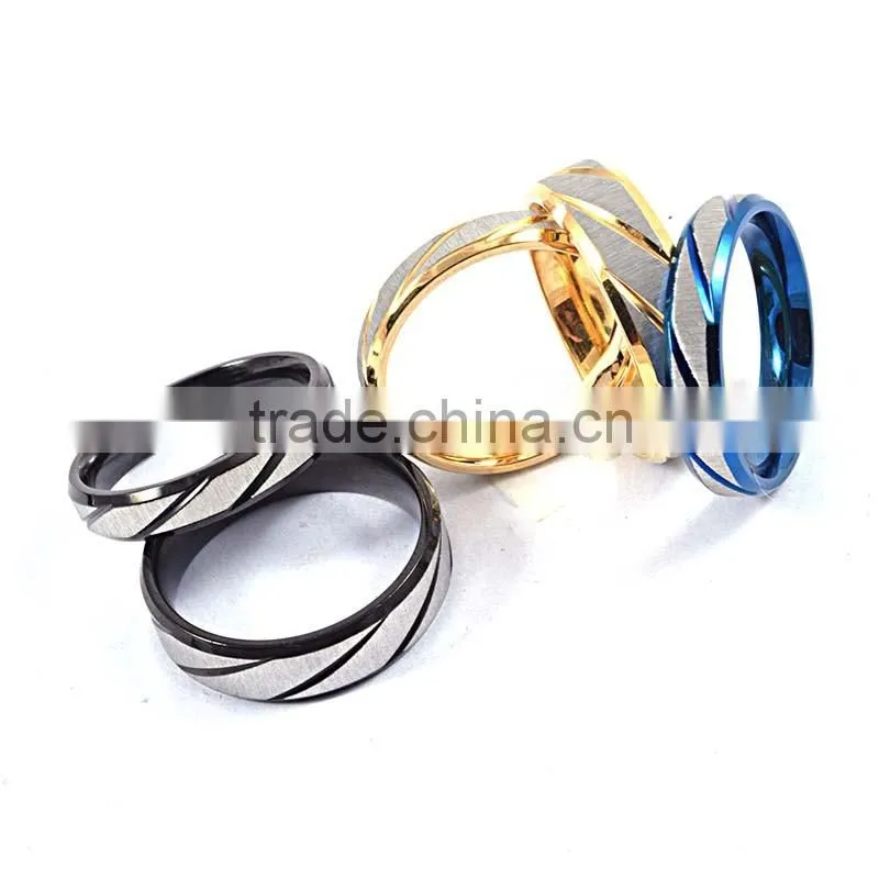 Promotion items and gifts stainless steel jewelry couple fashion jewelry rings