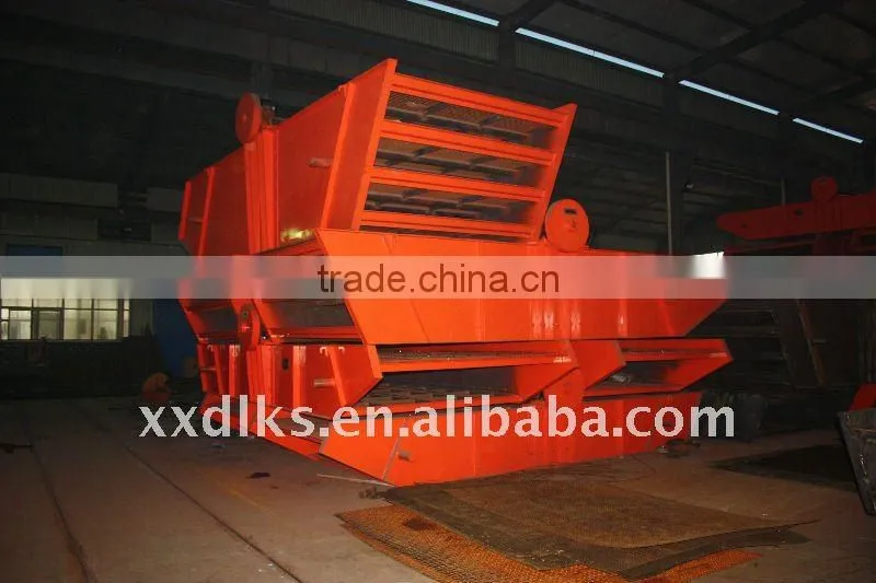 Large Capacity stainless steel sieves used in Quarrying Plant