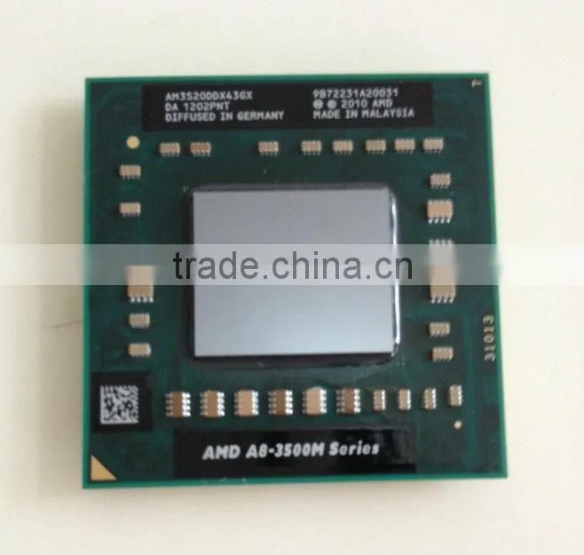 NEW APU AMD A8 3520M A8-3520M - AM3520DDX43GX 1.6/4M Turbo frequency 2500 MHz CPU