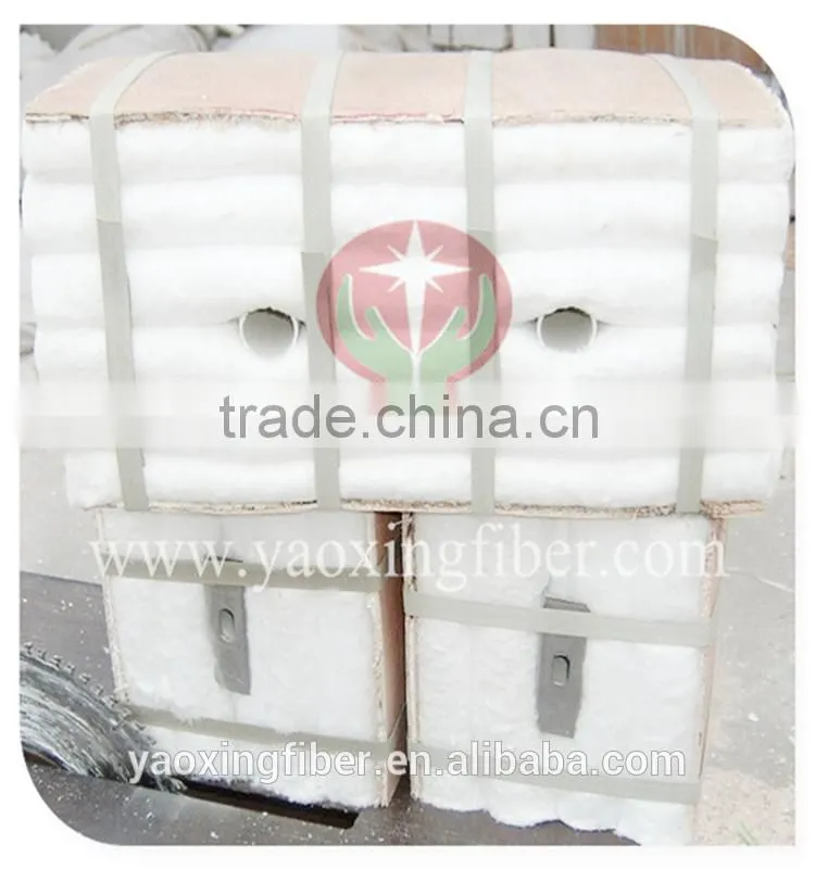 High aluminum ceramic fiber module high temperature ceramic fiber module thermal insulation ceramic fiber module