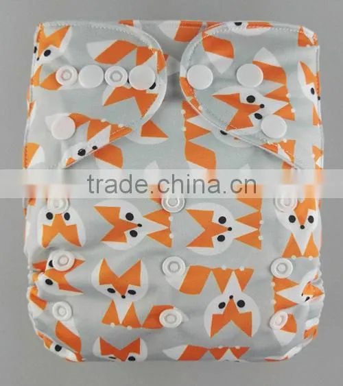 AnAnBaby Unisex Underwear Fitted Cloth Diaper Modern Kids Nappies