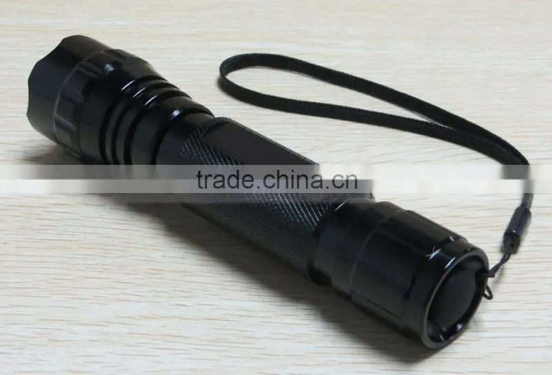 18650 Green LED Lighting Torch High Power Aluminum Flashlight