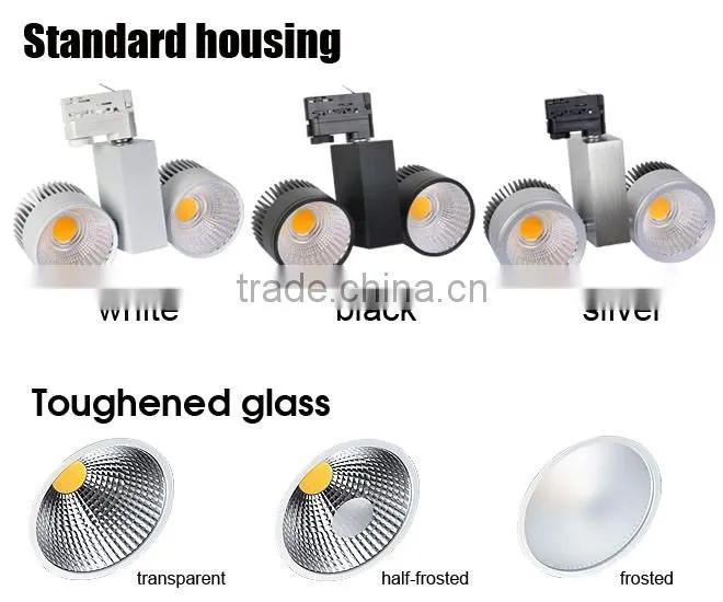 high brightness 130lm/w 2*30W LED COB Tracklight