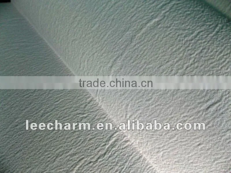 Crinkle Pongee Fabric Artificial Plants Material