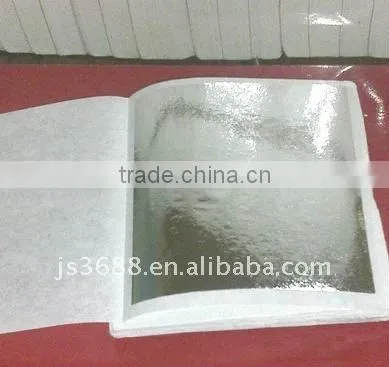 Hot sale imitation silver foil taiwan silver leaf silver aluminum foil
