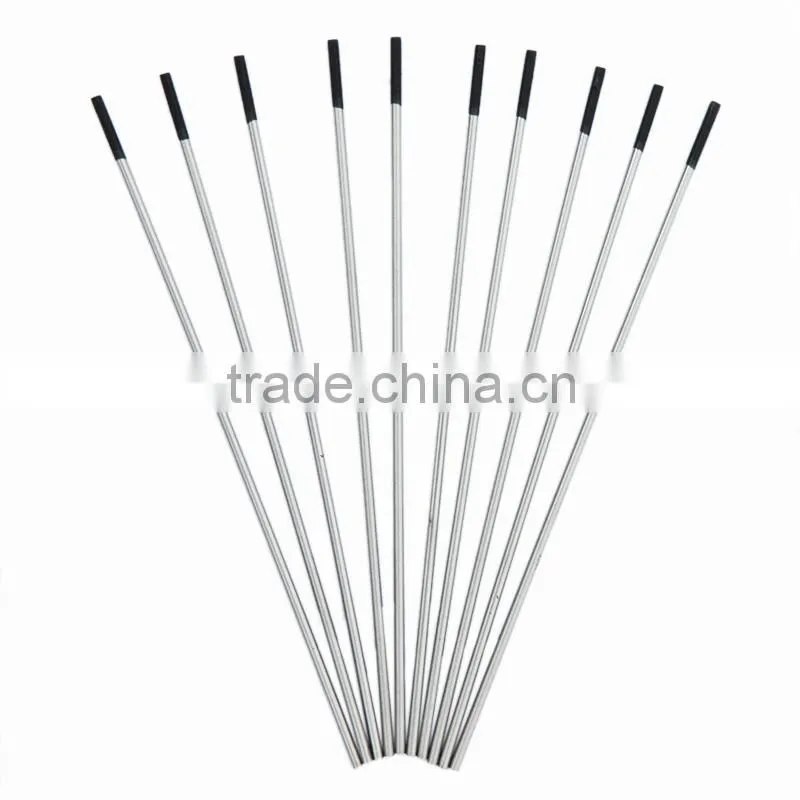 WL10 Black Head Lanthanated Tungsten Electrodes With Good Capacity