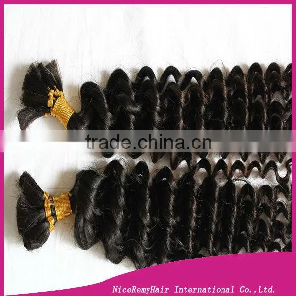 cuticle hair bulk braid virgin hair bleached blonde hair extension