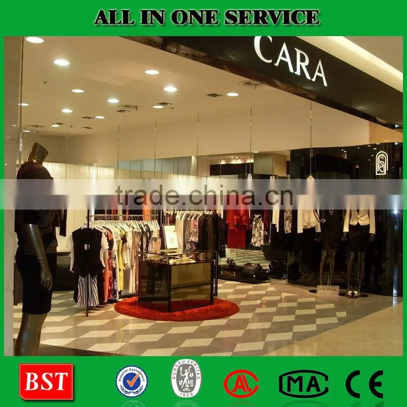 With beautiful Decorative Color Clothing Scarf Store display Racks
