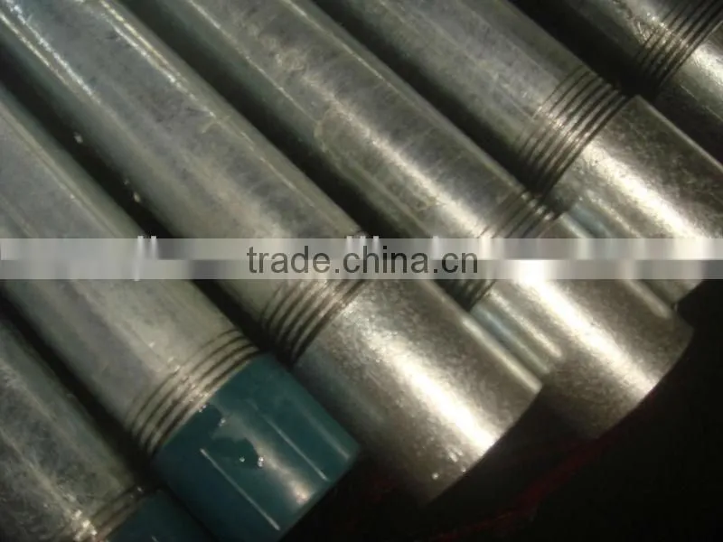 thread galvanized steel pipe