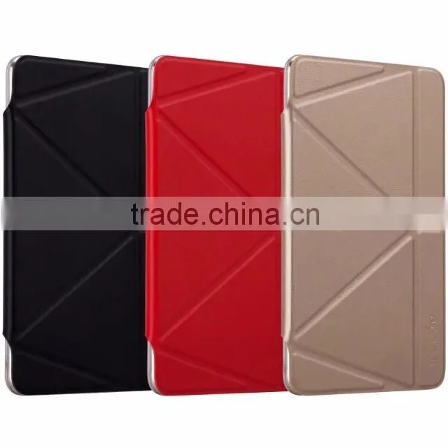 Momax For iPad Pro 9.7 Frosted Leather Folding Stand Tablet PU Leather Sleep Function Case For iPad Pro 9.7" TB-0356