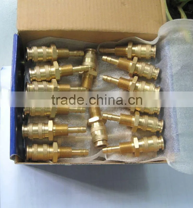 Brass Nickel Plating Weld check quick connector