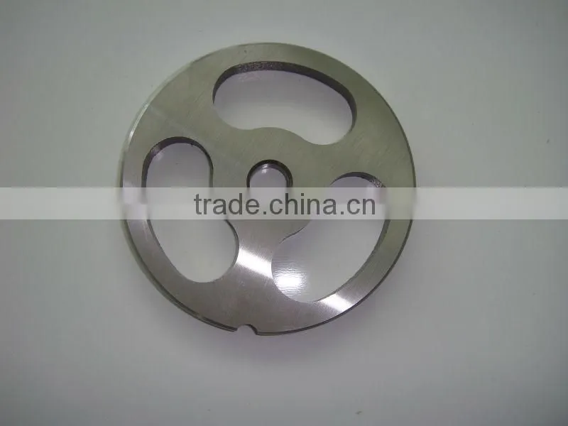 carne plato amoladora,Meat chopper plate with three holes/meat grinder plate