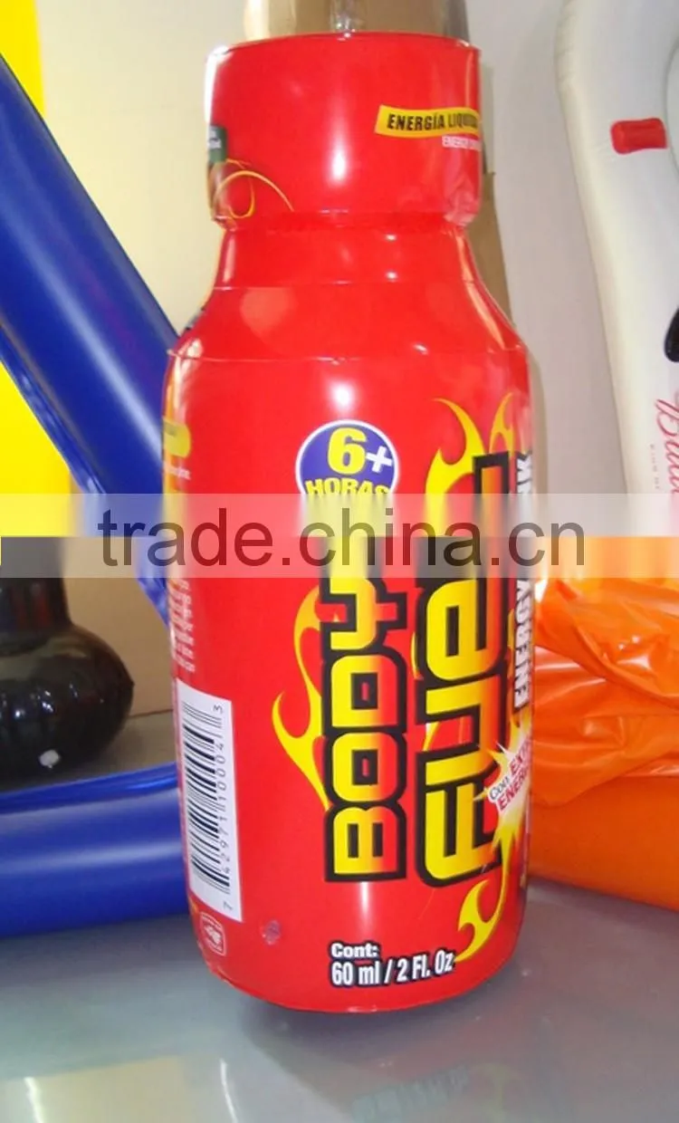 1mH Small promotional PVC inflatable bottle