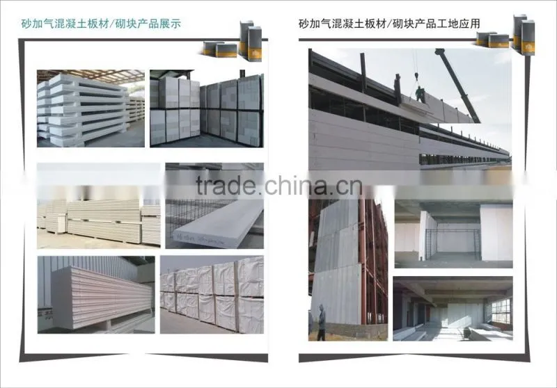 Professional AAC production line,AAC Plant,AAC Panel