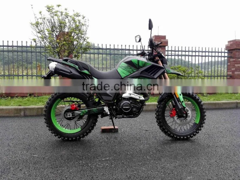 2016 new green Tekken250cc,Chinese crossover motorcycles.