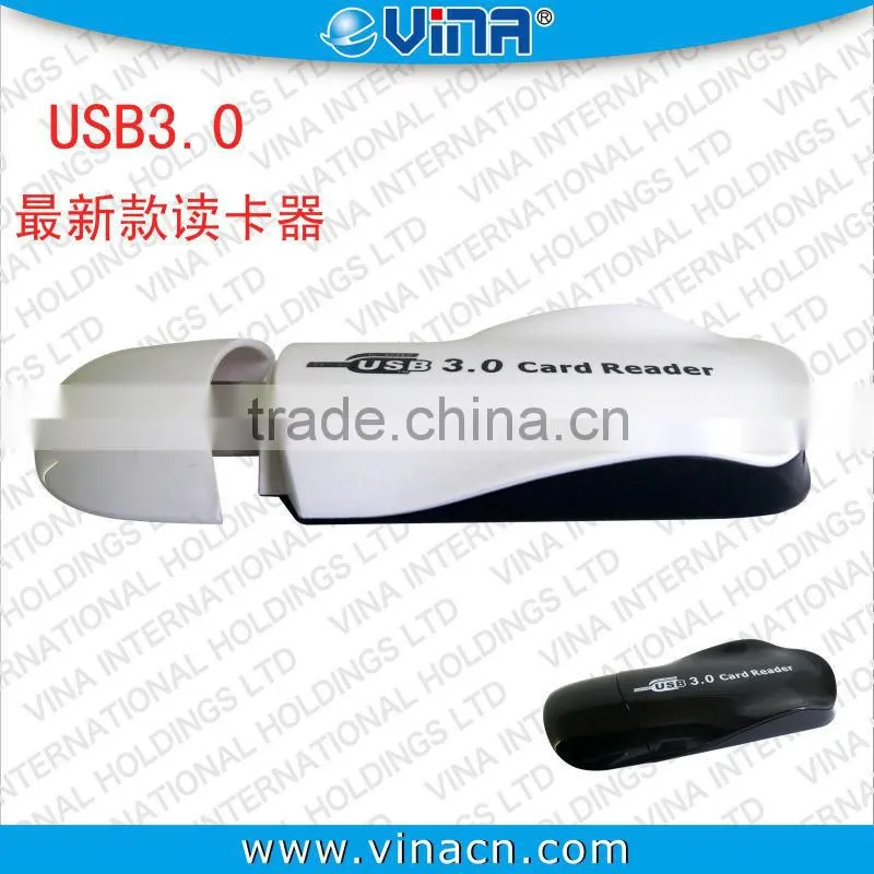 portable usb 3.0 card reader read SD/Micro Card