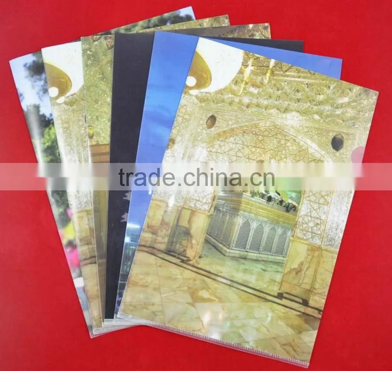 2015 New design Plastic file cover