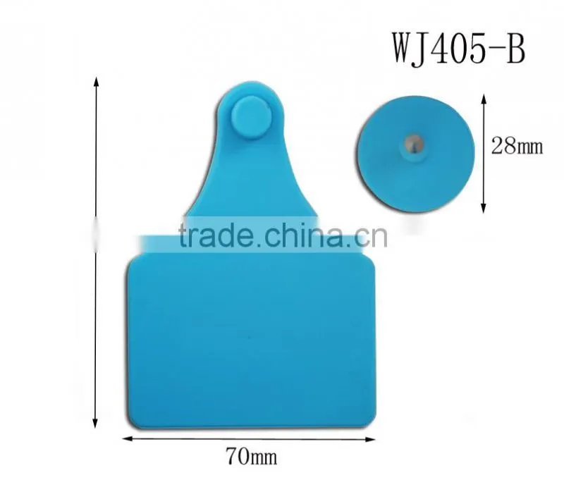 WJ405-BF plastic ear tag for cow