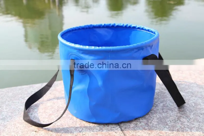 camping hiking multi function outdoor folding bucket