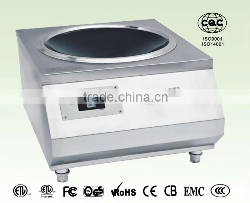 good quality high efficiency 10000W industrial induction cooktop