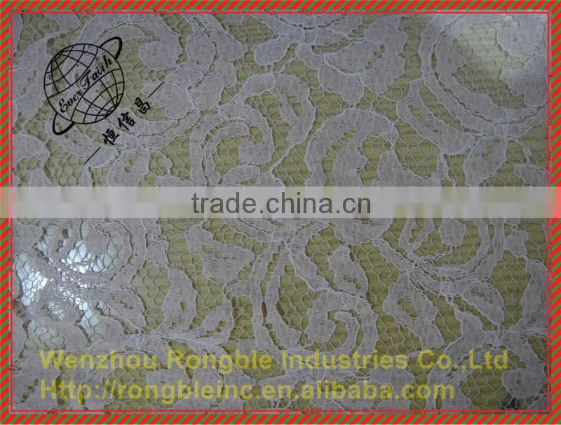 2014 african lace fabric for garment embroidery lace