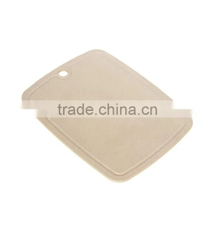 2016 new idea round rice husk cutting board natural chopping board eco friendly cheese board set