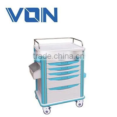 FCA-04 medical trolley&nursing cart&medical cabinet,Hospital Cart ABS BodyTrolley,Nursing Station Carts Cabinet