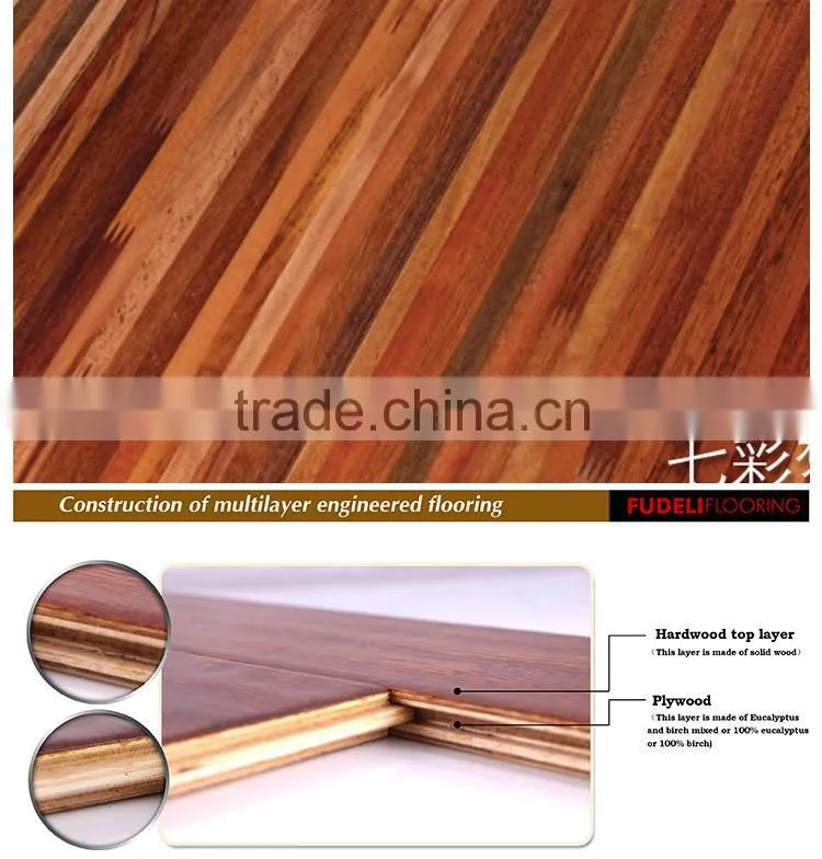 Great Quality AB grade SCS Certified Unique design engineer flooring