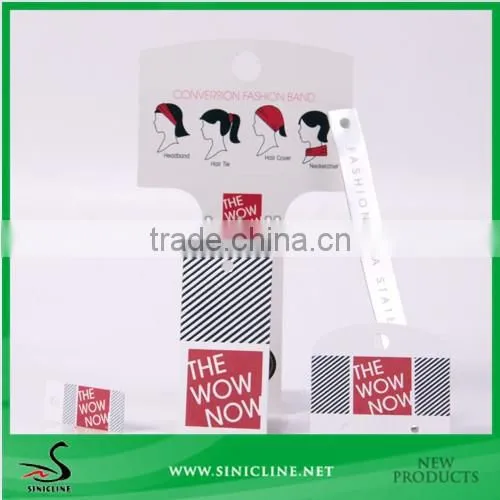 Sinicline custom jewelry cards with paper material