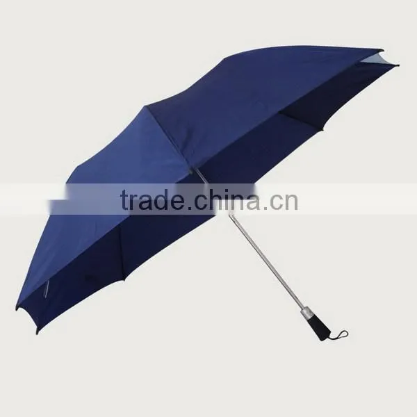Advertising automatic 2 folding golf umbrella / 2 folding umbrella / umbrella folding