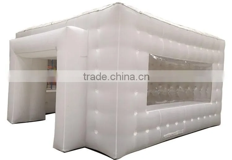 inflatable tent, white inflatable tent, cubic inflatable clear tent for sale