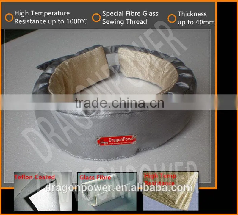 High Quality Detachable pipe insulation jacket
