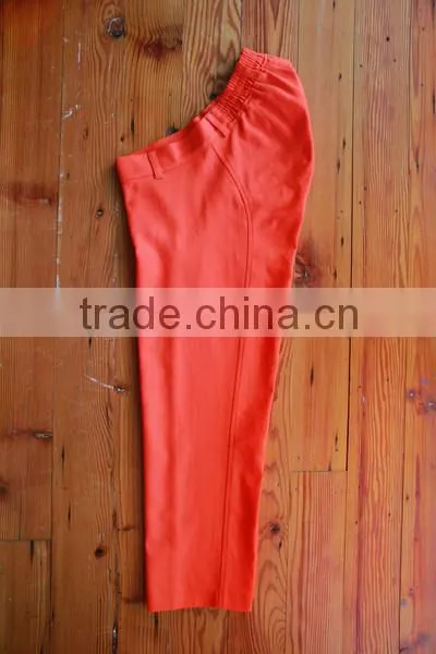 unisex wheelchair sitting pants with higher cutting back and lower cutting front