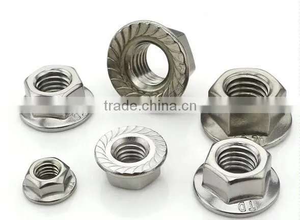 stainless steel flange Nut