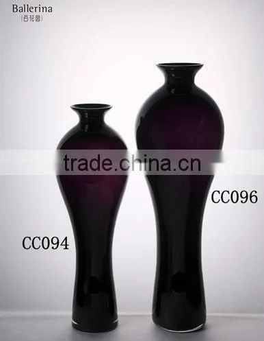 40/50 cm Back Tall Stem Glass Candle Holder Stand