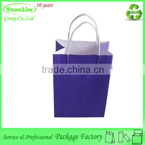 Customized cheap raw materials of paper bag for shopping