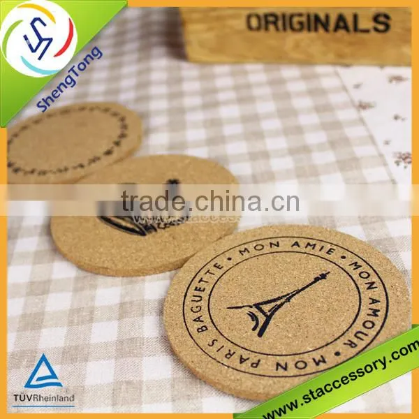 new design high quality cartoon wood drink coasters
