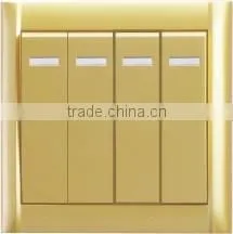 4 gang 1way wall push button switch (LN41)