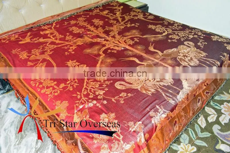 indian sofa throws in silk