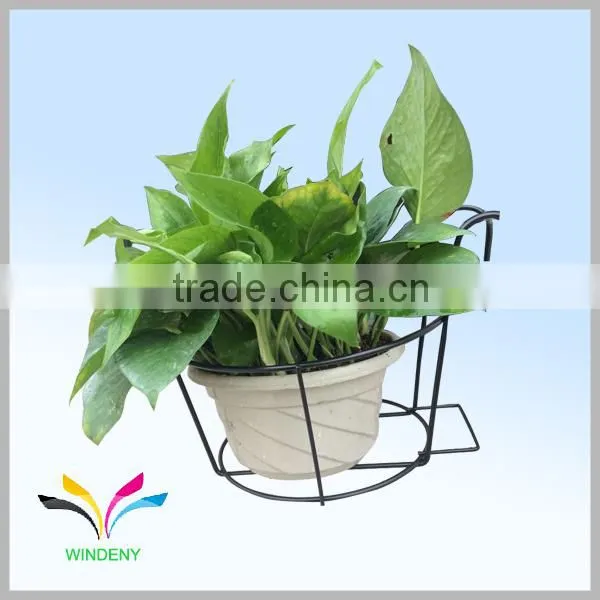 High quality Facoty Supply New Design Metal wire hanging flower pot rack with competitive price