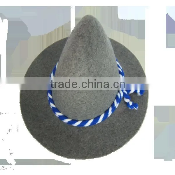 Wool felt carnival hat