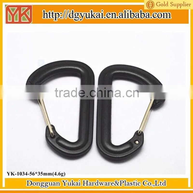 Yukai Not for climing plastic D carabiner clips